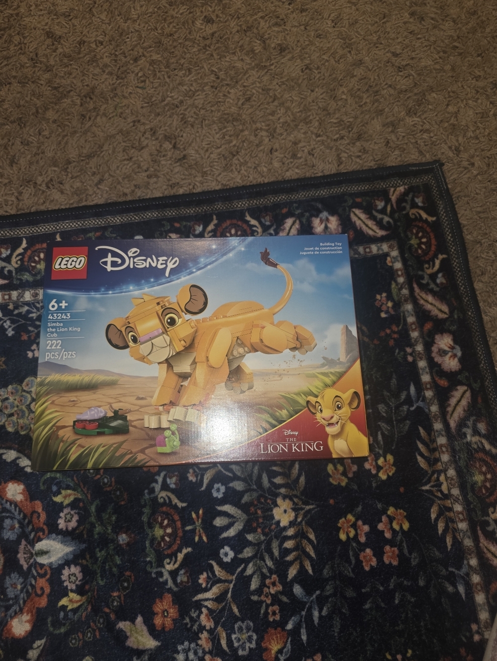Lego Disney Lion King Simba Cub Building Set - Yellow, Tan, Black